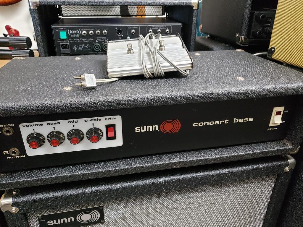 Sunn Concert Bass Bass Pluckers