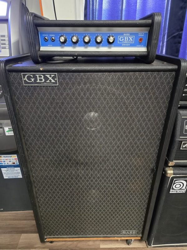 70s GBX Bass Driver rig w/ a 2-15 cabinet