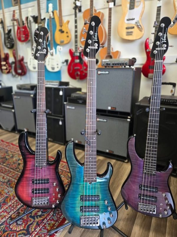 (3) Vens Custom basses-JB524