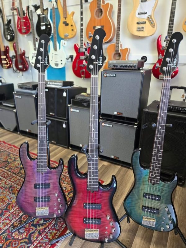 (3) Vens Custom basses- JB421